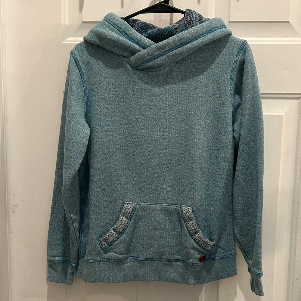 Roxy Teal Knit Sweater